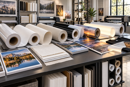 Complete professional print media range