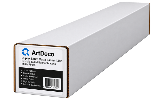 Duplex Scrim Matte Banner 1342
