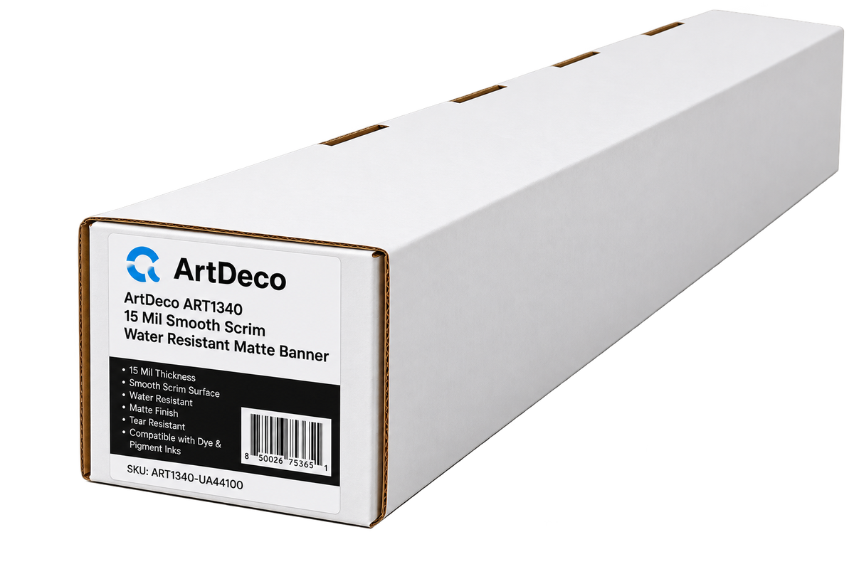 Smooth Scrim Matte Banner 1340
