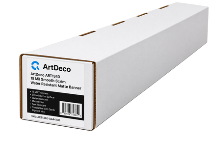 Smooth Scrim Matte Banner 1340