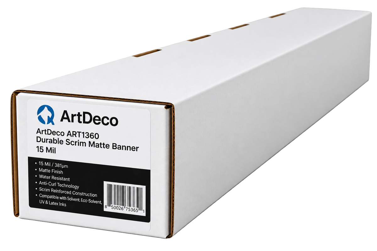 Durable Scrim Matte Banner 1360