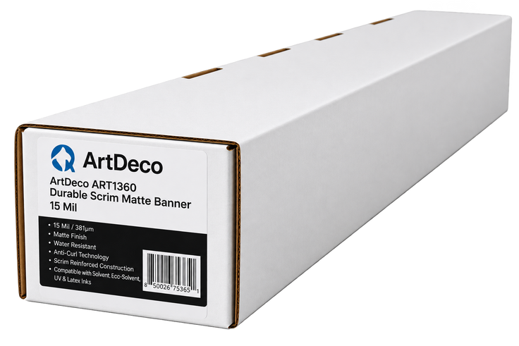 Durable Scrim Matte Banner 1360