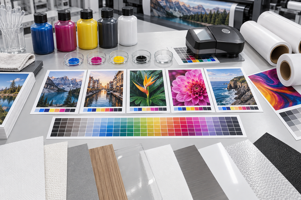 Ink and print media compatibility testing