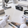 Fine-art paper texture and thickness testing in a laboratory